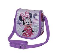 KARACTERMANIA Minnie Mouse Butterflies, Bolso Muffin Mini, Lila (Purple)