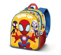 Marvel Comics Mochila 3D Elite Spiderman Team-up, Amarilla, 26 x 31 cm, 8 L