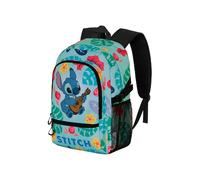 Disney Lilo y Stitch Guitar-Mochila Fight FAN 2.2, Verde, 31 x 44 cm, Capacidad 24 L