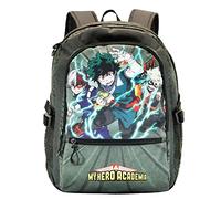 Karactermania My Hero Academia Battle-Mochila Fight HS FAN, Verde Militar