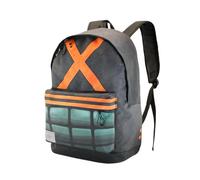 Karactermania My Hero Academia-Mochila HS FAN, 30 x 41 cm, Capacidad 22 L, Gris X