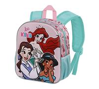 Disney Princesas Disney Kind-Mochila 3D Pequeña, Rosa, 26 x 31 cm, Capacidad 8.5 L