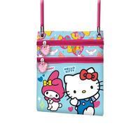 Karactermania Sanrio Hello Kitty Friendship-Bolso Action Vertical, Azul, 15 x 17 cm