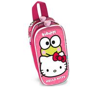 Karactermania Sanrio Hello Kitty Funny-Estuche Portatodo 3D Doble, Rosa, 22 x 10 cm