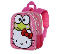 Karactermania Sanrio Hello Kitty Funny-Mochila 3D Elite, Rosa, 25 x 30 cm, Capacidad 7 L