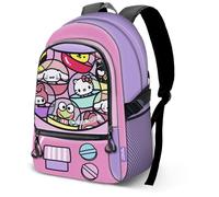 Karactermania Mochila Sanrio Hello Kitty Gashapon Fight FAN 2.2 Rosa 31 x 44 cm Capacidad 24 L