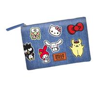 Karactermania sanrio hello kitty stickers-neceser soleil, azul, 30 x 2