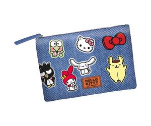 Karactermania sanrio hello kitty stickers-neceser soleil, azul, 30 x 2
