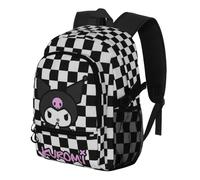 Karactermania Sanrio Kuromi B and W-Mochila Fight FAN 2.2, Negro, 31 x 44 cm, Capacidad 24 L