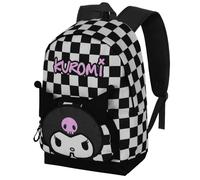 Karactermania Sanrio Kuromi B and W-Mochila HS FAN 2.2, Negro, 31 x 44 cm, Capacidad 24 L
