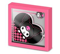 Karactermania Diario Sanrio Kuromi Chess – Corazón, llave y boli – Multicolor