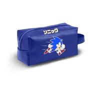Karactermania Sonic The Hedgehog Action-Neceser de Viaje Brick Plus, Azul, 27 x 13 cm