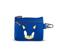 Karactermania Sonic The Hedgehog Face-Slim PU Monedero, Azul, 10 x 8 cm