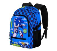 Karactermania Sonic The Hedgehog Go-Fight Mochila 3.0, Azul 31 x 41 cm, Capacidad 22 L