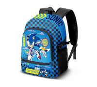 Karactermania Sonic The Hedgehog Go-Fight Mochila 3.0, Azul 31 x 41 cm, Capacidad 22 L