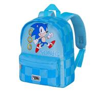 KARACTERMANIA Sonic The Hedgehog Jump-Mochila Preescolar Joy, Azul 22 x 27 cm, Capacidad 5 L