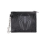 KARACTERMANIA Spiderman Plague-Monedero Tarjetero, Negro