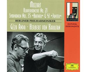 Karajan:Anda:Bpo - Mozart:Syms No35/41/21