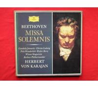 Karajan, Herbert Von - Karajan, Herbert Von Beethoven Missa Solemnis 2LP Deutsch Grammophon 104395 EX/EX 1966 2 LPs boxed, with Herbert Von Karajan insert