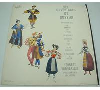 Karajan/Philharmonia Orchestra - six ouvertures de Rossini - l'italienne à Alger LP Columbia
