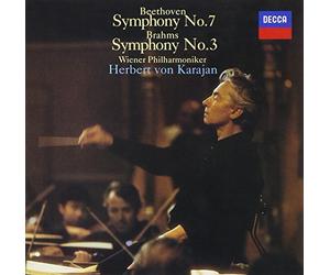 KARAJAN & VIENNA PHILHARMONIC ORCHESTRA - Beethoven:Symphony No.7.Brahmp