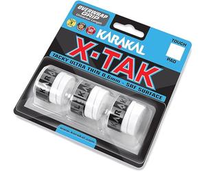 Karakal Cubo DE 72 OVERGRIPS X TAK Blanco