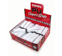 Karakal PU Super Grips - Caja de 24 unidades (blanco)
