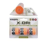 Karakal X-DRI Overgrip - Tenis - Bádminton - Squash (naranja)