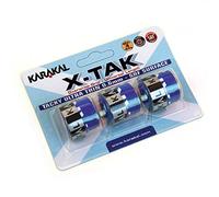 KARAKAL X-TAK Overwrap Grip - Tenis de squash, bádminton, tenis de mesa, color azul