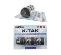 Karakal X-TAK Overwrap Grip - Tenis/Squash/Bádminton/Tenis de mesa (negro)