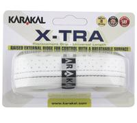 Karakal X-TRA - Grip de repuesto para mango de raqueta blanco blanco