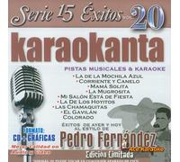 Karaokanta KAR-1520 - Al Estilo de Pedro Fernandez I Spanish CDG