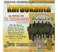 Karaokanta KAR-1767 Disco de Oro - Todo depende de ti Spanish CDG