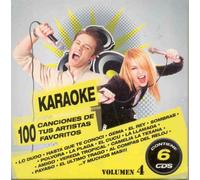 KARAOKE 100 CANCIONES DE TUS ARTISTAS FAVORITOS VOL 4