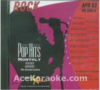 Karaoke CDG; Pop Hits Monthly - Rock, April 2003