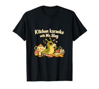 Karaoke de Cocina con Mr. Slug Cottagecore Art Camiseta