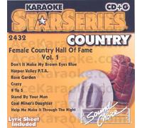 Karaoke Female Country Hall of - Karaoke: Female Country Hall of Fame 1