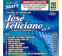 Karaoke: Jose Feliciano 4 - Latin Stars Karaoke