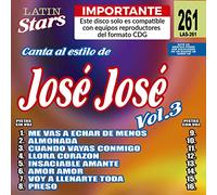 Karaoke:Jose Jose 3-Latin Star - Karaoke: Jose Jose 3 - Latin Stars Karaoke