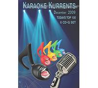 Karaoke Kurrents 6 Disk CDG Boxed Set December 2009 100 Pop & Country Songs