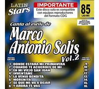 Karaoke: Marco Antonio Solis 2-Latin Stars Karao