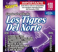 Karaoke Music CDG: Latin Stars Vol. 100 - Los Tigres del Norte Exitos Karaoke CDG (Sale!)