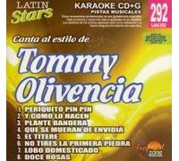 Karaoke Music CDG: Latin Stars Vol. 292 - Tommy Olivencia CDG