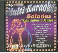 Karaoke Music CDG: MultiKaraoke OKE-0025 BALADAS CON SABOR A MUJER CDG