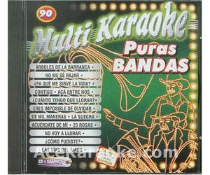 Karaoke Music CDG: MultiKaraoke OKE-0090 PURAS BANDAS CDG