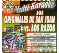 Karaoke Music CDG: MultiKaraoke OKE-0152 Los Originales De San Juan vs. Los Razos CDG