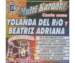Karaoke Music CDG: MultiKaraoke OKE-0174 Yolanda Del Ro Y Beatriz Adriana CDG