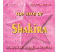 Karaoke Music CDG: Superstar CDG SKG549 - Shakira Karaoke CDG (New)