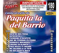 Karaoke: Paquita La Del Barrio - Latin Stars