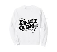 Karaoke Queen Mic, Amante de la música Divertida Sudadera